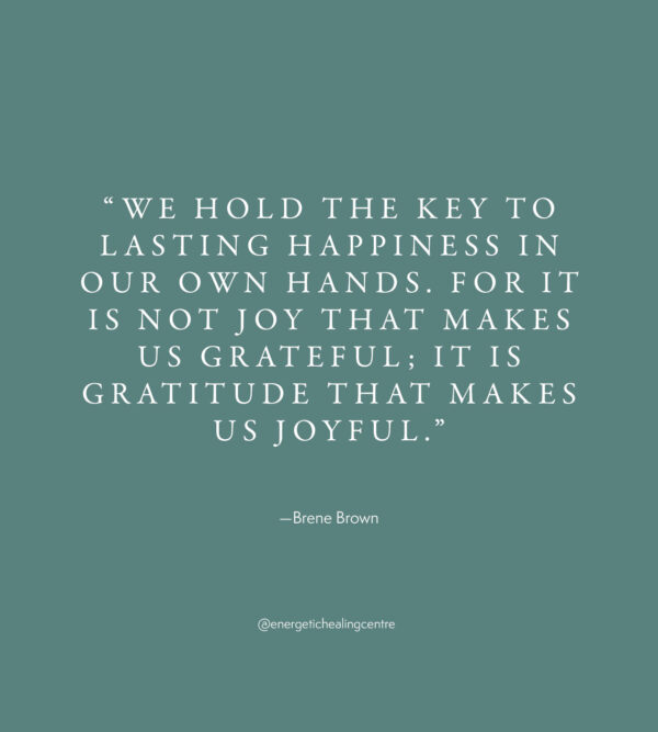 gratitude quote by brene brown